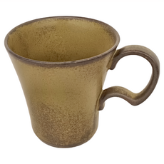大森謙一郎 馬克杯 陶瓷 日本產 260ml, 棕綠色, 1個
