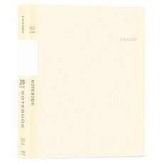 珠友文化 B5 Leader大鐵夾筆記 26孔 LE-26010-03280 x 220 x 30mm, 米色, 1本