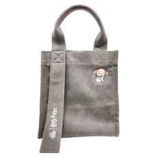 Finders Harry Potter 哈利波特 多比 飲料環保帆布提袋, 多比 灰色, 1個