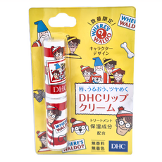 DHC 純欖護唇膏 威利在哪裡 探險版, 保濕成分, 無香料, 無著色, 1.5g, 1支
