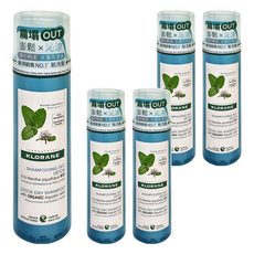 KLORANE 蔻蘿蘭 涼感淨化乾洗髮噴霧 150ml，適用於一般性頭皮/長時間暴露於空氣下頭髮，快速吸收多餘油脂，去除髒汙, 5瓶