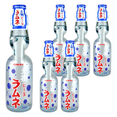 木村飲料 元祖彈珠汽水, 200ml, 6瓶