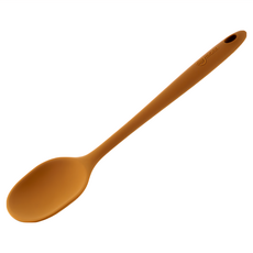 sillymann Camping Traveler 矽膠料理拌炒勺 耐熱, 咖啡色, 1支