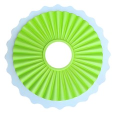 蕉蕉購物 EVA雙層伊麗莎白圈, 1個, 綠色