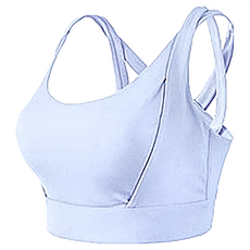 U領小心機運動背心 XXL, 迷霧藍