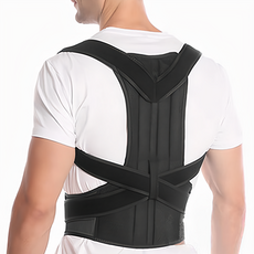 AOLIKES 奧力克斯 腰背鋼板固定帶 尼龍 聚酯纖維 OK布, M 腰圍70~85cm, 1個