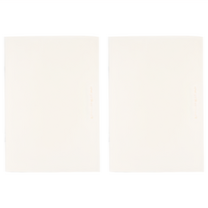 conifer 綠的事務 70紙跡系列 騎馬釘筆記本 25K 方格, 2本, 晨光映雪