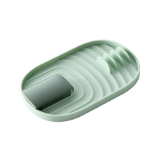 E.dot 鍋蓋鍋鏟放置架, 北歐綠, 1個