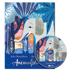 JY Books Animalphabet Set, (書 & CD), Animalphabet (Hardcover + CD)