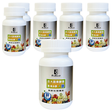 BioBank 大金宏醫 百大蔬果酵素 素食B群 + 鋅, 30顆, 15g, 6罐