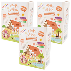 港媽私房手作 阿呷珍愛吃 寶寶蔬果義大利麵 迷你蝴蝶麵, 純手工日曬製作 無添加鹽 天然食材加工製作, 150g, 3盒