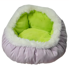 Paws Holic 寵物絨絨窩 貓狗通用 水晶絨 聚丙烯纖維棉, 抹茶芋泥, 1個