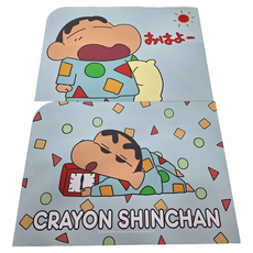 收納王妃 蠟筆小新雙層櫃 木門櫃 28.8 x 28.2 x 42cm, 犯睏小新, 1個