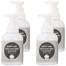Super Care 安全泡泡洗手慕斯，有效殺菌, 500ml, 4瓶