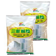 SENTOSA 三多 粉飴，不含脂肪及蛋白質，低糖、低鈉，能量補充食品, 1kg, 2包