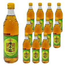 KONG YEN 工研 陳年醋 台灣製造, 600ml, 12瓶