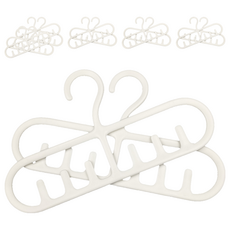懶角落 吊帶衣架 兩個裝, 35x20x0.8公分, PP材質, 6包
