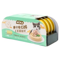 MOKA CAT 摩卡喵 cat主食慕斯杯 6個, 關節保健, 180g, 1組