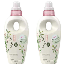 sarasa 無添加柔軟精 皂香 植物由來的柔軟成分配合, 530ml, 2瓶