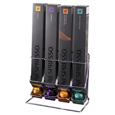 YMJ 立式咖啡膠囊收納架, 銀色, 1個