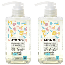 ATONO2 愛多氧 奶瓶蔬果洗潔精, 480g, 2瓶