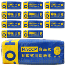 HELLO HELLO 食品級抽取式廚房紙巾 雙層 400度高溫殺菌 無添加有害化學物質, 100張, 12包