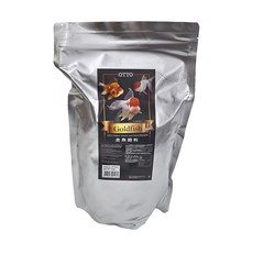 OTTO 建興水族 金魚飼料 漂浮型, 1kg, 1袋