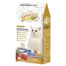 LV PRIME BLUE 藍帶 精選貓食 化毛成貓, 鮪魚蔬果, 1.5kg, 1袋