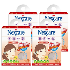 3M Nexcare 痘痘隱形貼 綜合型 超值加量分享包, 92顆, 4盒