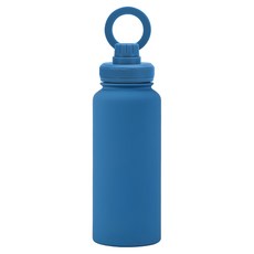 新款手機磁吸支架戶外水壺, 寶藍色, 1L, 1個