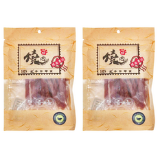 燒肉燒 輕量包 薑黃鴨肉條 100%手作零食, 鴨肉 + 薑黃, 70g, 2包