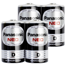 Panasonic 台灣公司貨 錳乾電池 1號, 2顆, 2組