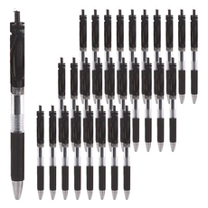 小麥購物 按壓中性筆 G199 0.5mm 11g 30支, 黑色, 3組