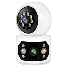 DTAudio 聆翔 三畫面家用監視器 400萬像素 5G雙頻WiFi 不含記憶卡, IPC-B09, 1個