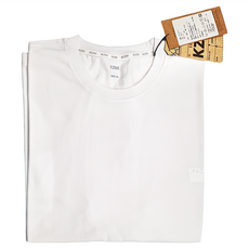 KZM 印刷短袖 S13, 白色 XL 100%棉