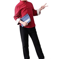 Kori Deer 可莉鹿 兒童萬聖節變裝派對民國風學生裝, 舒適透氣面料，多種主題派對適用, 110cm, 紅色, 1入