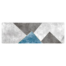 半島良品 5.0科技皮吸水防油地墊 長款, NP山脈, 1個