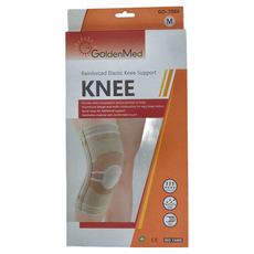 GoldenMed 針織軟鐵護膝 GO-7006, 1個