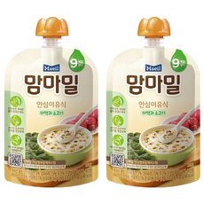 Maeil Mammameal 寶寶粥, 牛肉海帶芽, 韓國嬰幼兒醫學專家指導, 多樣化食材, 新鮮食感, 100g, 2包