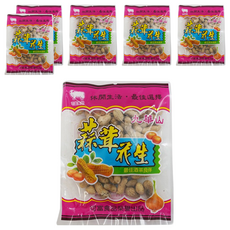 可富 蒜茸花生殼, 最佳佐酒茶良伴, 120g, 6包