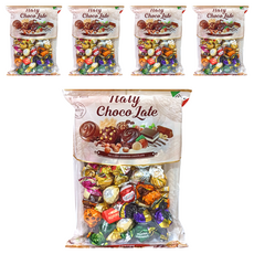 Europe Holiday Italy Choco Late 綜合巧克力，口味多樣，回味無窮, 300g, 5袋