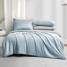 J-bedtime 床寢時光 雙人涼被 RMG7666M, 沉穩藍
