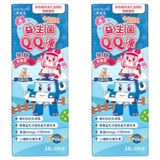YOrSUn 悠森兒 益生菌QQ凍，無糖，乳酸口味，含DHA，12種綜合維生素，幫助維持消化道機能，調整體質, 15g, 2盒