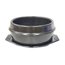 ROYALLIN 蘿林嚴選 陶鍋 500g 500ml , 12.7cm, 1個, 黑色