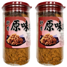 軒香李家 原味肉鬆 新鮮豬後腿肉製作, 200g, 2罐