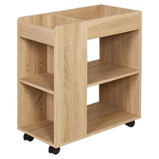 CHIFUN SENHUO 祈樂森活 沃克收納推車 60 x 30 x 67cm 12kg, 漂流木色