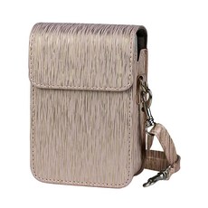 拍立得 mini liplay 拉絲款相機包 附背帶 粉色, 1個, 單一商品