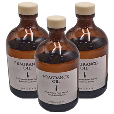 FRAGRANCE 法式精油茶色擴香瓶, 100ml 鮮荔枝白茶, 3件