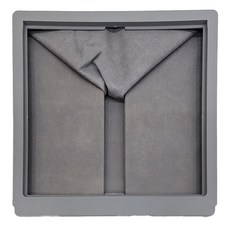 生活特工 硬派收納盒 30 x 30 x 30cm, 高型 灰色, 1個