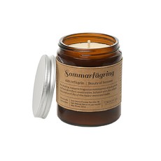 TORPLYKTAN 北歐四季蠟燭 100%有機大豆蠟與精油調香 瑞典職人手工製作, 仲夏之美, 150g, 1件